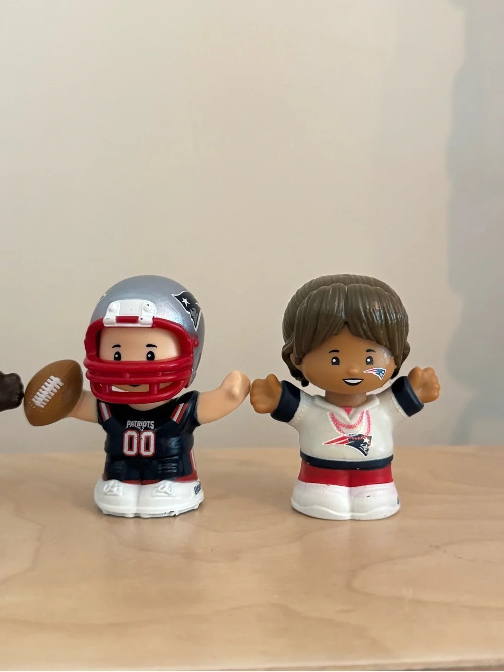 Little People New England Patriots Red & Silver Team Figurine Set